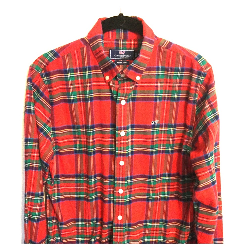 Vineyard vines Boys button down flannel